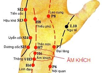 Huyệt Âm Khích - Y CỔ TRUYỀN