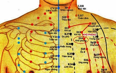 Huyệt Khố Phòng - Y CỔ TRUYỀN