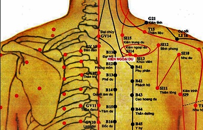 Huyệt Kiên Ngoại Du - Y CỔ TRUYỀN