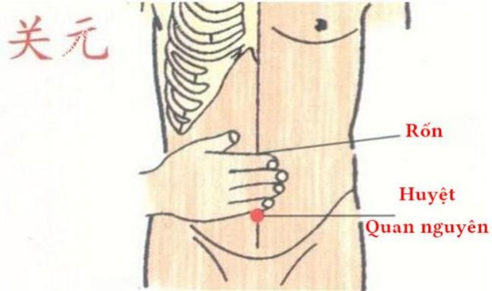 Huyệt Quan Nguyên - Y CỔ TRUYỀN